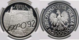 III RP, 200000 złotych 1992, EXPO'92 - Sevilla