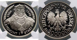 III RP, 200000 złotych 1994, Zygmunt I Stary, popiersie