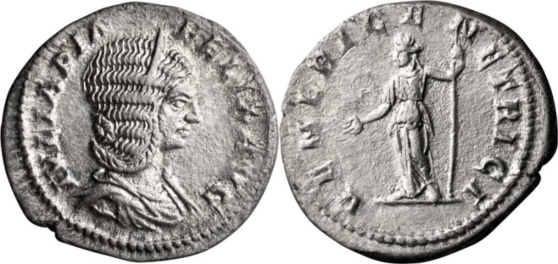Julia Domna. Antoninianus; Julia Domna; Rome, 215 AD, Antoninianus, 4.07g. BM-20...