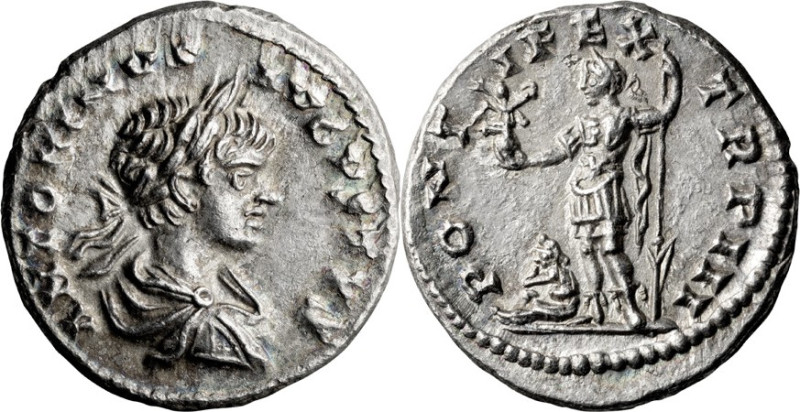 Caracalla. Denarius; Caracalla; 198-217 AD, New-style Eastern Mint, 200 AD, Dena...