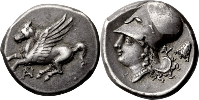 Acarnania, Anactorium. Stater; Acarnania, Anactorium; ca. 320-280 BC. Stater, 8....