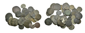 REINOS DE CASTILLA Y LEÓN. Lote de 45 piezas de Enrique IV: 44 vellones y 1/2 real de Sevilla. De BC- a BC+.

Ex colección R. Cores.