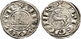 REINOS DE CASTILLA Y LEÓN. ALFONSO X. Dinero. Burgos. Tres puntos al final de la ley. del rev. VE 0,97 g. 20,3 mm. BMM-346. MBC+. 

Ex colección R. ...