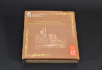 JUAN CARLOS I. 50 euros.Cincuentín conmemorativo de la FNMT. IV Centenario de la publicación de "El Quijote".2005. AR 168,75 g. En su estuche original...