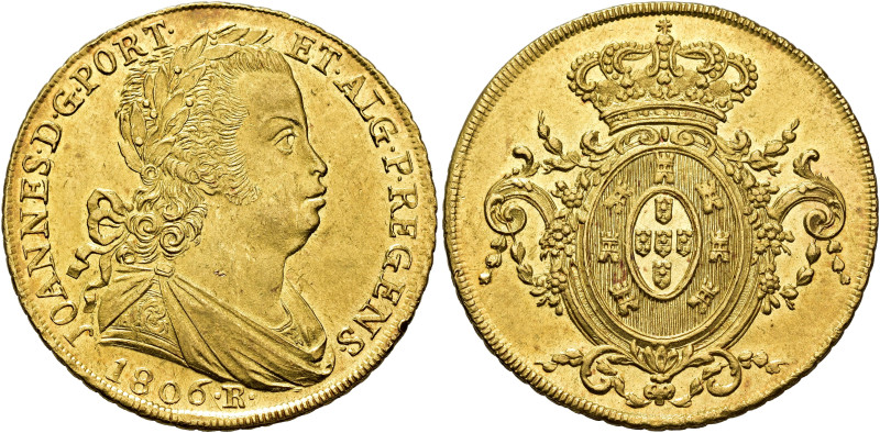 MONEDA EXTRANJERA. BRASIL. Juan. 6400 reis. 1806. Río de Janeiro. R. AU 14,39 g....