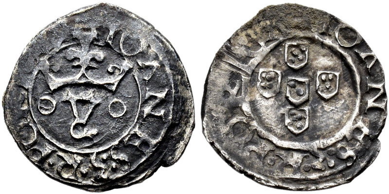 MONEDA EXTRANJERA. PORTUGAL. Juan III. Cinquinho. IOANES: 3R PORTVG. IOANES: 3R ...