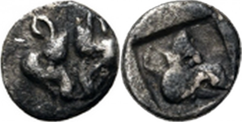 Ancient - GREEK COINS
AR Billon 1/36 Stater ca. 500–450 BC, LESBOS, Asia Minor ...