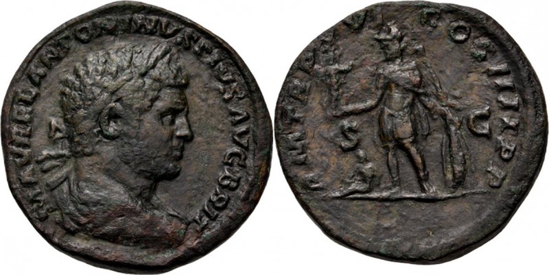 Ancient - ROMAN EMPIRE
AE Sestertius Rome 212 AD, CARACALLA 198–217 AD Laureate...