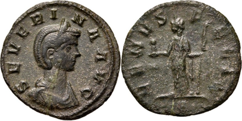 Ancient - ROMAN EMPIRE
AE Denarius Rome 275 AD, SEVERINA wife of Aurelianus Dia...