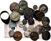 Ancient - LOTS
Lot Ancient (30+) Mainly smaller bronze denominations, also some Denarii included. Various qualities