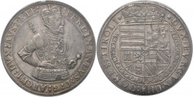 WORLD Coins
Austria - Taler n.d, Silver, ERZHERZOG FERDINAND 1564–1595, RÖMISCH DEUTSCHES REICH, HABSBURGISCHE ERBLANDE Hall. Cuirassed and crowned f...