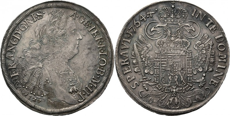 WORLD Coins
Austria - Taler 1764 IZV, FRANZ I 1745–1765, RÖMISCH DEUTSCHES REIC...