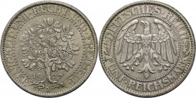 WORLD Coins
Germany, Weimar Republic - 5 Reichsmark 1927 A, Silver Berlin mint. Oaktree divides date. Rev. eagle within circle, denomination below.J....