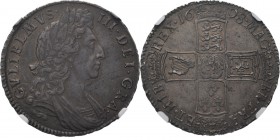 WORLD Coins
Great Britain - Halfcrown 1698, Silver, WILLIAM III 1694–1702 Regnal year: DECIMO. Laureated bust to right. Rev. crowned cruciform shield...
