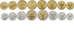 WORLD Coins
Indonesia - Proof set Consisting of: 25 Rupiah 1995 (KM. 55), 50 Rupiah 1995 (KM. 52), 100 Rupiah 1995 (KM. 53), 500 Rupiah 1992 (KM. 54)...