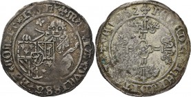 Provinical - HOLLAND Graafschap 1049 - 1581
Vuurijzer 1482, Silver, MARIA de Rijke van Bourgondië 1477–1482 Aanziende leeuw naar links met groot geco...