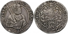 Provinical - WEST-FRIESLAND Het Gewest 1581 - 1795
Gehelmde rijksdaalder of prinsendaalder 1596, Silver Type II. Borstbeeld van Willem de Zwijger met...