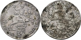 Provinical - UTRECHT Provincie 1581 - 1795
½ Dukaton of ½ zilveren rijder 1780, Silver Type II. Ruiter naar rechts boven gekroond provinciewapentje e...