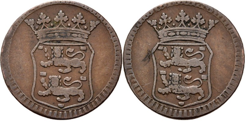 Dutch Oversea Regions
PROVINCIALE MUNTEN - Duit z.j, Copper, West–Friesland Aan...