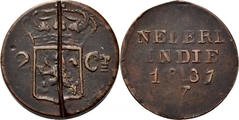 Dutch Oversea Regions
NEDERLANDS-INDISCH GOUVERNEMENT 1816–1949 - 2 Cent 1837, ...