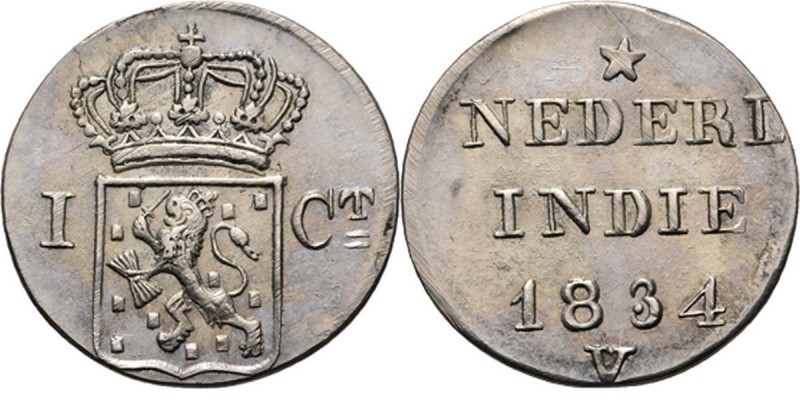 Dutch Oversea Regions
NEDERLANDS-INDISCH GOUVERNEMENT 1816–1949 - Proefslag 1 C...