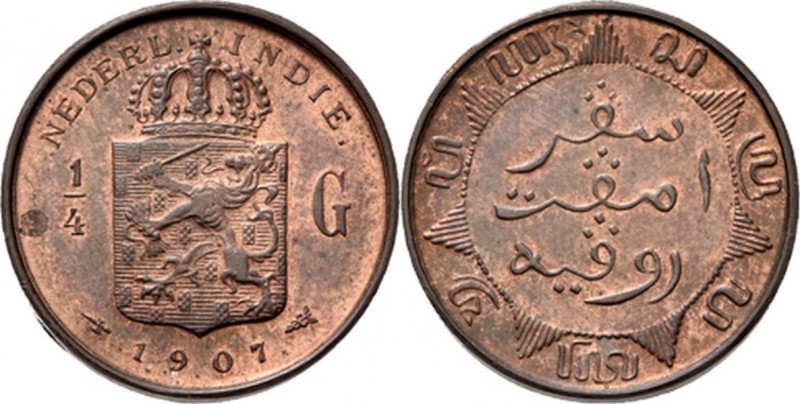 Dutch Oversea Regions
NEDERLANDS-INDISCH GOUVERNEMENT 1816–1949 - Proefslag ¼ G...