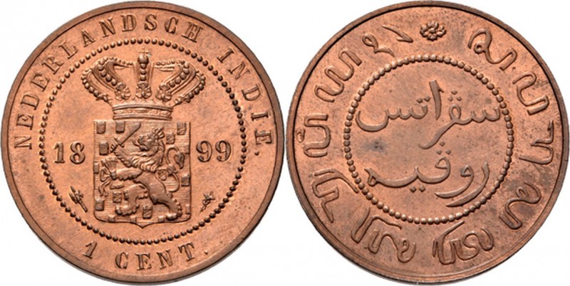 Dutch Oversea Regions
NEDERLANDS-INDISCH GOUVERNEMENT 1816–1949 - 1 Cent 1899, ...