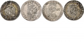 Dutch Oversea Regions
LOTS - Lot VOC (2) Bestaande uit X Stuiver 1786 Utrecht en X Stuiver 1787 West-Friesland. Diverse kwaliteiten