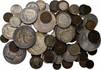 LOTS
Lot Koninkrijk O.a. 1/2 cent 1822 Brussel, 1/2 cent 1829 Utrecht, 5 cent 1827 Brussel, 10 cent 1826 Brussel en 25 cent 1890. Diverse kwaliteiten