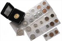 LOTS
Lot FDC-Jaarsets O.a. 1971 en 1972 (zonder opdruk) etc.. Toegevoegd een EK-Vijfje met klein munt- en muntmeesterteken.