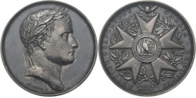 Medals
HISTORIEPENNIGEN - HISTORICAL MEDALS - INSTELLEN VAN ORDE LEGION D'HONNEUR 1804, by door Andrieu. Gelauwerd hoofd naar rechts. Kz. de decorati...