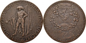 Medals
HISTORIEPENNIGEN - HISTORICAL MEDALS - NOORD–BRABANT. 25–JARIG REGERINGSJUBILEUM WILHELMINA 1923, by door J.J. van Goor & Herman Moerkerk. Ven...
