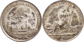 Medals
VROEDSCHAPS-RAADSPENNINGEN ATTENDANCE TOKENS - JENTONS DE PRÉSENCE - STADHUISSCHAPSPENNING 1785, by door (Th. v. Berckel)., S–HERTOGENBOSCH St...