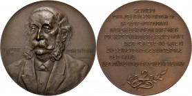 Medals
Foreign Medals - 80th BIRTHDAY OF THE NUMISMATIST DR. ADOLF HOFFMANN 1902, by by A. Löwenthal., AUSTRIA Bust slightly to left. Rev. text.Hause...