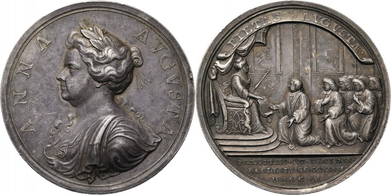 Medals
Foreign Medals - QUEEN ANNE'S BOUNTY 1704, by by John Croker., GREAT BRI...