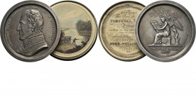 Medals
Foreign Medals - THE DUKE OF WELLINGTON 1975, by by I Porter and published by Edward Orme., GREAT BRITAIN Box medal. The lid; Uniformed bust o...