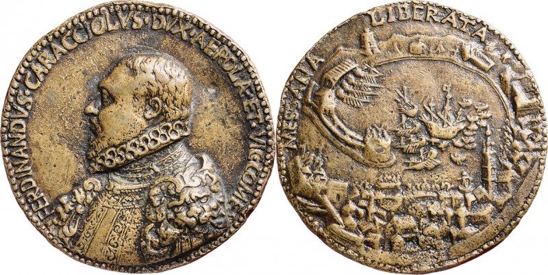 Medals
Foreign Medals - FERNANDO CARACCIOLI , by by an unknown Italian Master.,...