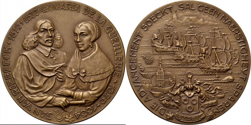 Medals
Foreign Medals - Zuid-Afrika. JAN VAN RIEBEECK 1652 – 1952 HERDENKING VA...
