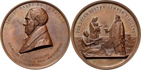 Medals
UNIVERSITEITS PENNINGEN - JACOB BAART DE LA FAILLE 50 JAAR DOCTOR IN DE GENEESKUNDE 1867, by door v.d. Kellen & I.P. Menger., GRONINGEN Borstb...