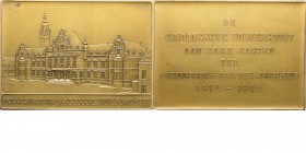 Medals
UNIVERSITEITS PENNINGEN - GRONINGEN. 3e EEUWFEEST UNIVERSITEIT 1914, GRONINGEN Universiteitsgebouw. Kz. DE / GRONINGSCHE UNIVERSITEIT / AAN HA...