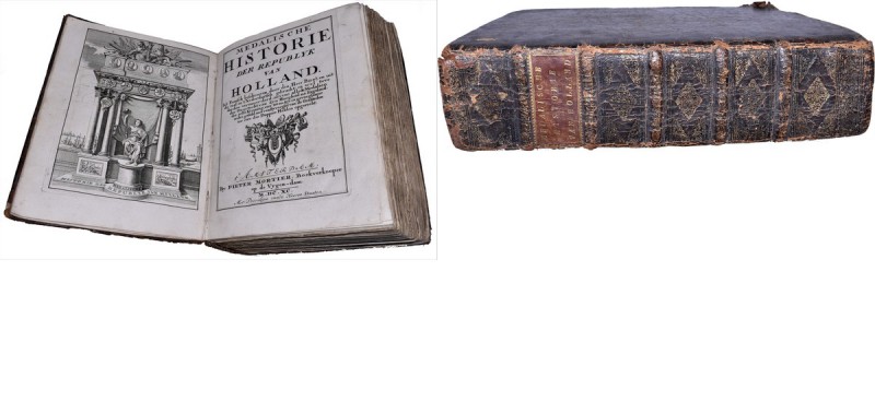 Books
MEDALISCHE HISTORIE DER REPUBLYK VAN HOLLAND. 1690, Bizot, P., Amsterdam,...