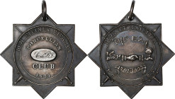 MASSACHUSETTS. Cambridge. 1831 Porcellian Club of Harvard University Membership Badge. Rulau-E Mass 27, Storer-939. Rarity-6. Silver. Extremely Fine....