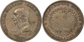 PENNSYLVANIA. Philadelphia. 1821 Philadelphia Museum. Rulau-E Pa 399, Julian UN-22. Rarity-7. Silver. Plain Edge. AU-55 (PCGS).
32 mm. Central revers...