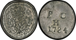 CANADA. Halifax, Nova Scotia. 1784 Presbyterian Church Halifax Communion Token. Burzinski-5565, Bowman-157. Lead. Plain Edge. AU-53 (PCGS).
29 mm x 3...