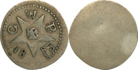 PENNSYLVANIA. Philadelphia. 1842 C.W. B[ender], Bender's Star Hotel. HT-399, Low-181, W-PA-050-10j. Rarity-6. German Silver. Plain Edge. VF-20 (PCGS)....