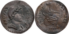 "1786" (ca. 1860) Immune Columbia / Nova Eborac Fantasy by C. Wyllys Betts. W-17200. Copper. Plain Edge. About As Made.
32.8 mm. 143.8 grains. Coin a...