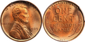 1909 Lincoln Cent. V.D.B. MS-66 RD (PCGS).
PCGS# 2425. NGC ID: 22AZ.

Estimate: $400