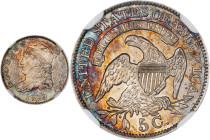 1829 Capped Bust Half Dime. LM-16.1, V-14. Rarity-2. Unc Details--Artificial Toning (NGC).
PCGS# 4276. NGC ID: 232B.

Estimate: $300