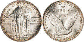 1917-D Standing Liberty Quarter. Type I. MS-65 FH (PCGS).
PCGS# 5709. NGC ID: 2432.

Estimate: $1450