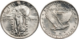1925 Standing Liberty Quarter. MS-64 FH (PCGS).
PCGS# 5753. NGC ID: 243P.

Estimate: $525